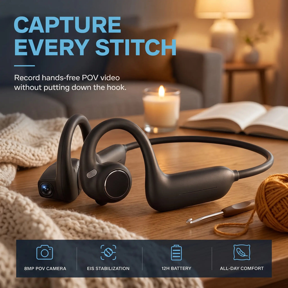 StitchView Camera Earbuds